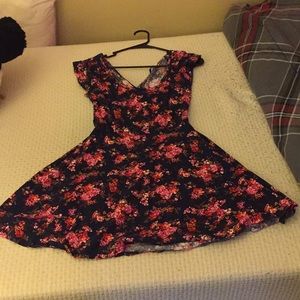 Floral spring dress
